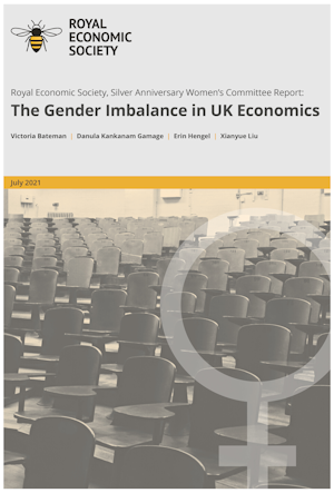 Gender Imbalance in UK Economics Report Cover