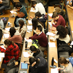 University of Cambridge Students Studying